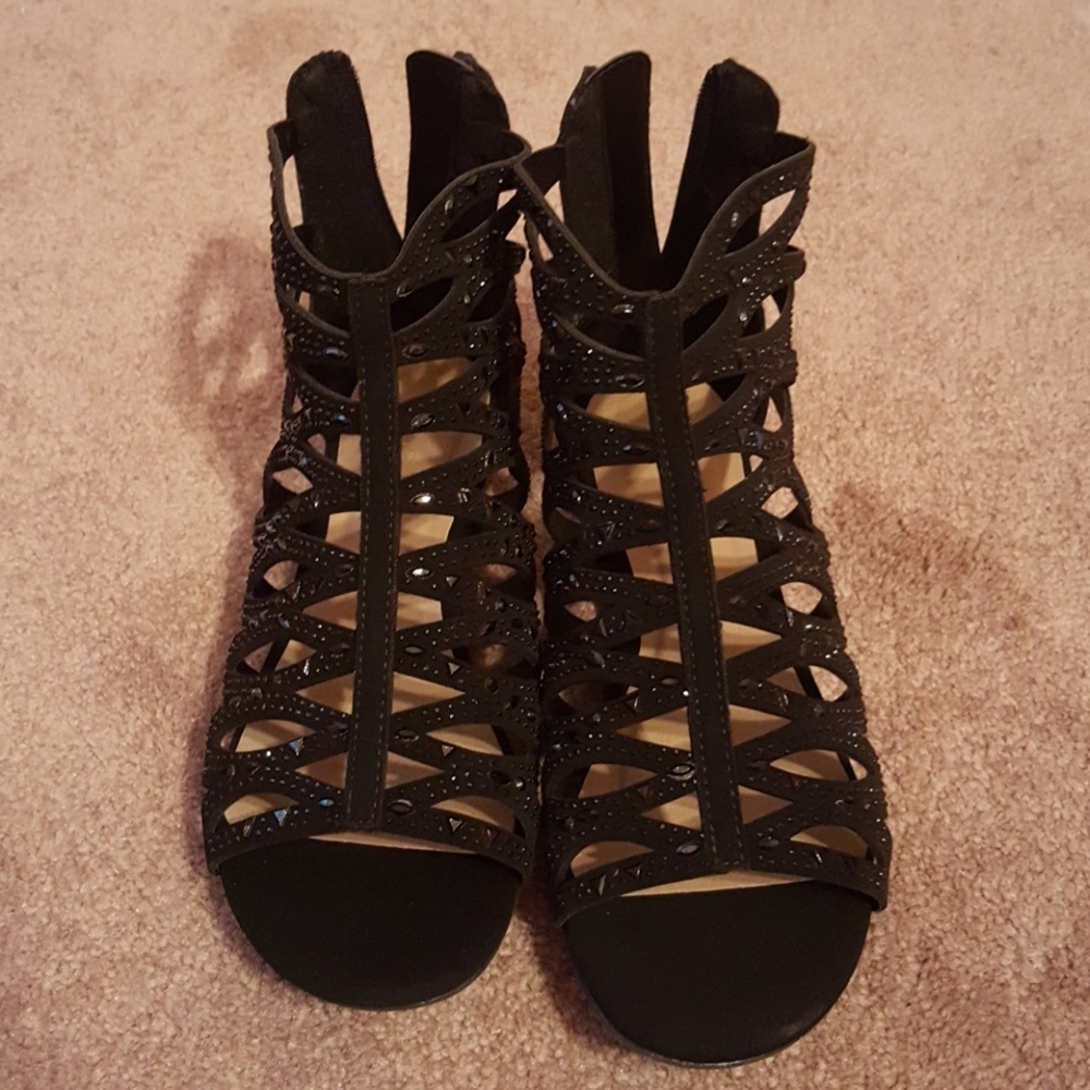 Black sandals